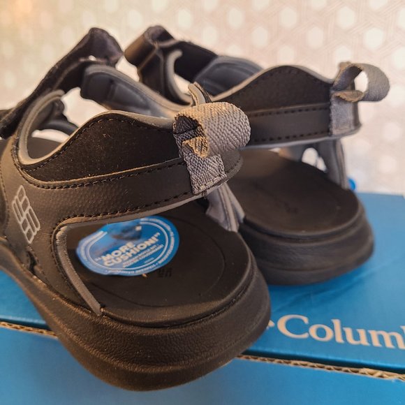 NEW - Columbia Men\'s 2 Strap Sport Sandal - Black - Size 8 main image 5